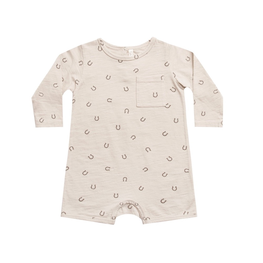 Rylee + Cru Dash Romper — Horseshoes